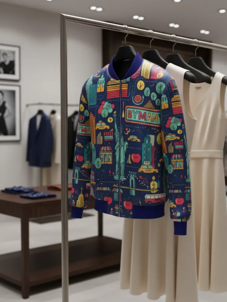 Men's MIDTOWN Bomber Jacket BYMANYC ® New York by BYMANYC ® New York