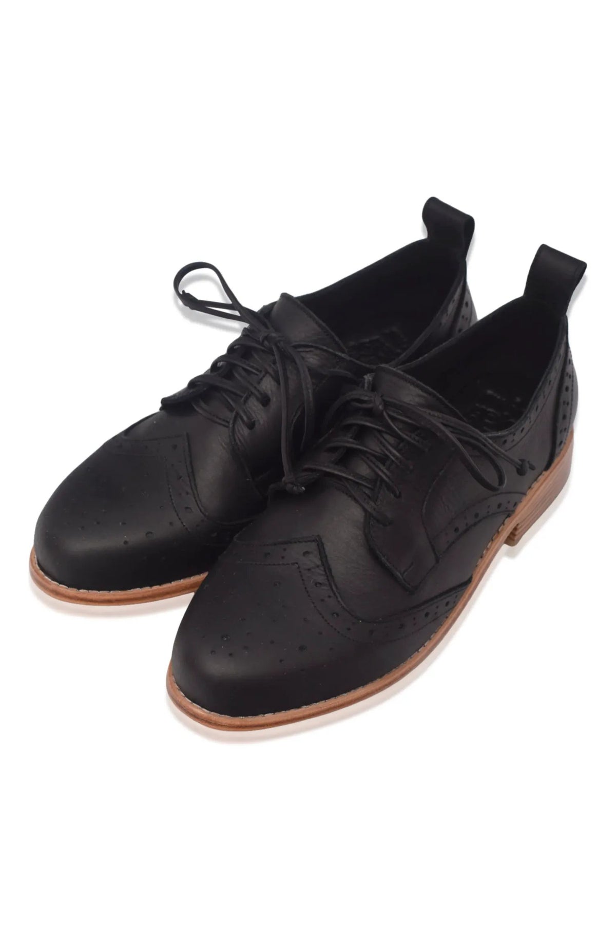 Northlight Cutout Leather Brogues by ELF