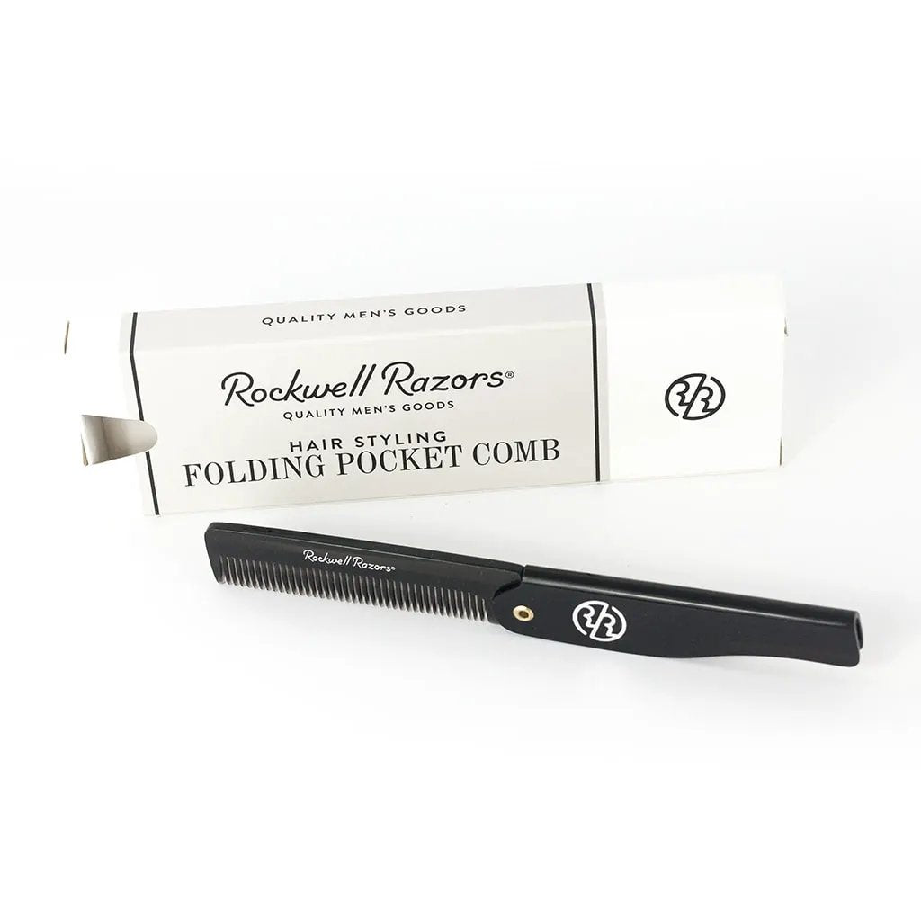 Rockwell Folding Hair Styling Pocket Comb by Rockwell