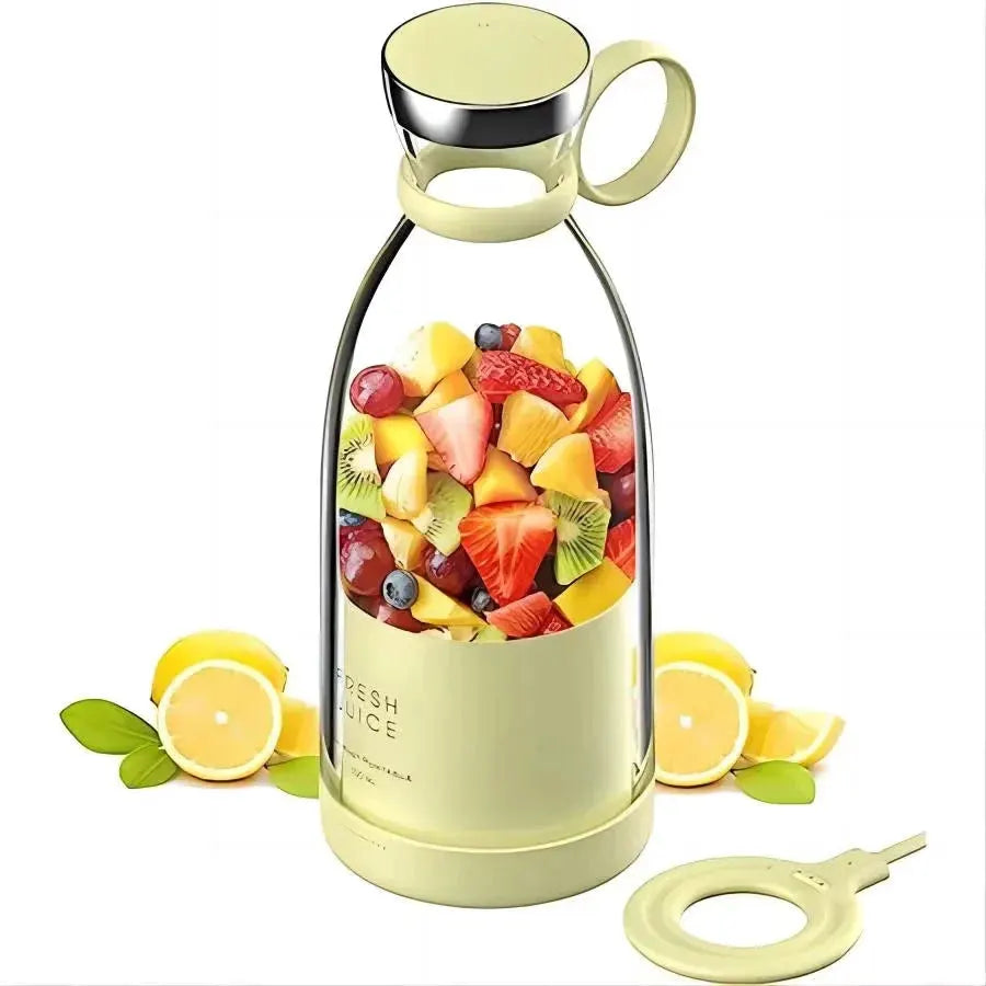 Mini Portable Blender Electric Juicer Fruit Mixers Fruit Extractors Smoothies Mixer Multifunctional Juice Maker Machine Blender by CREAROMA Choice Store