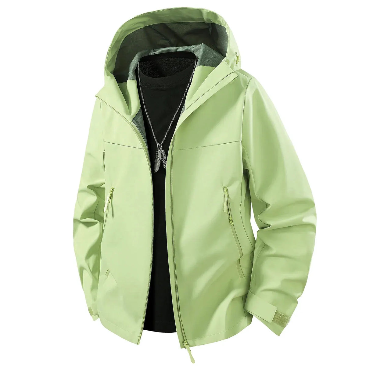 Unisex Waterproof Oil-Resistant Hiking Jacket for Outdoor Use by Vimost Shop