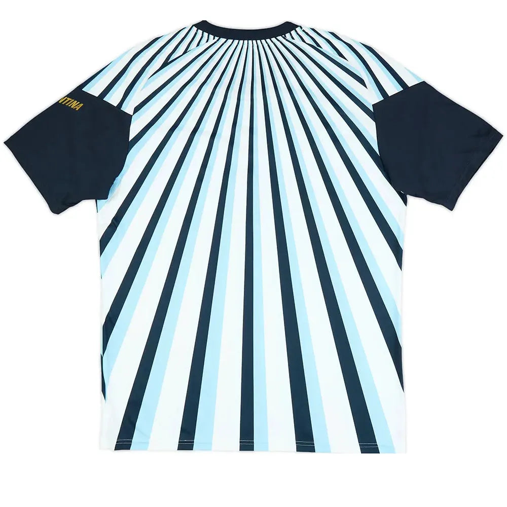Argentina Soccer Jersey Men's Mesh Football Shirt Quick Dry Breathable Short Sleeve Sports Top by Vimost Shop