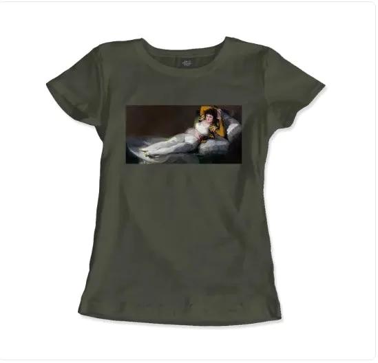 Francisco de Goya, Clothed Maja, 1805 artwork t-shirt