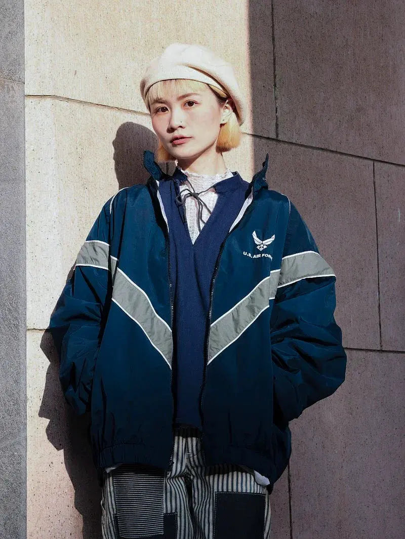 Outdoor AIR FORCE PTU Waterproof Breathable Running Training Physical Fitness Jacket Windbreaker Unisex Sportswear by Vimost Shop