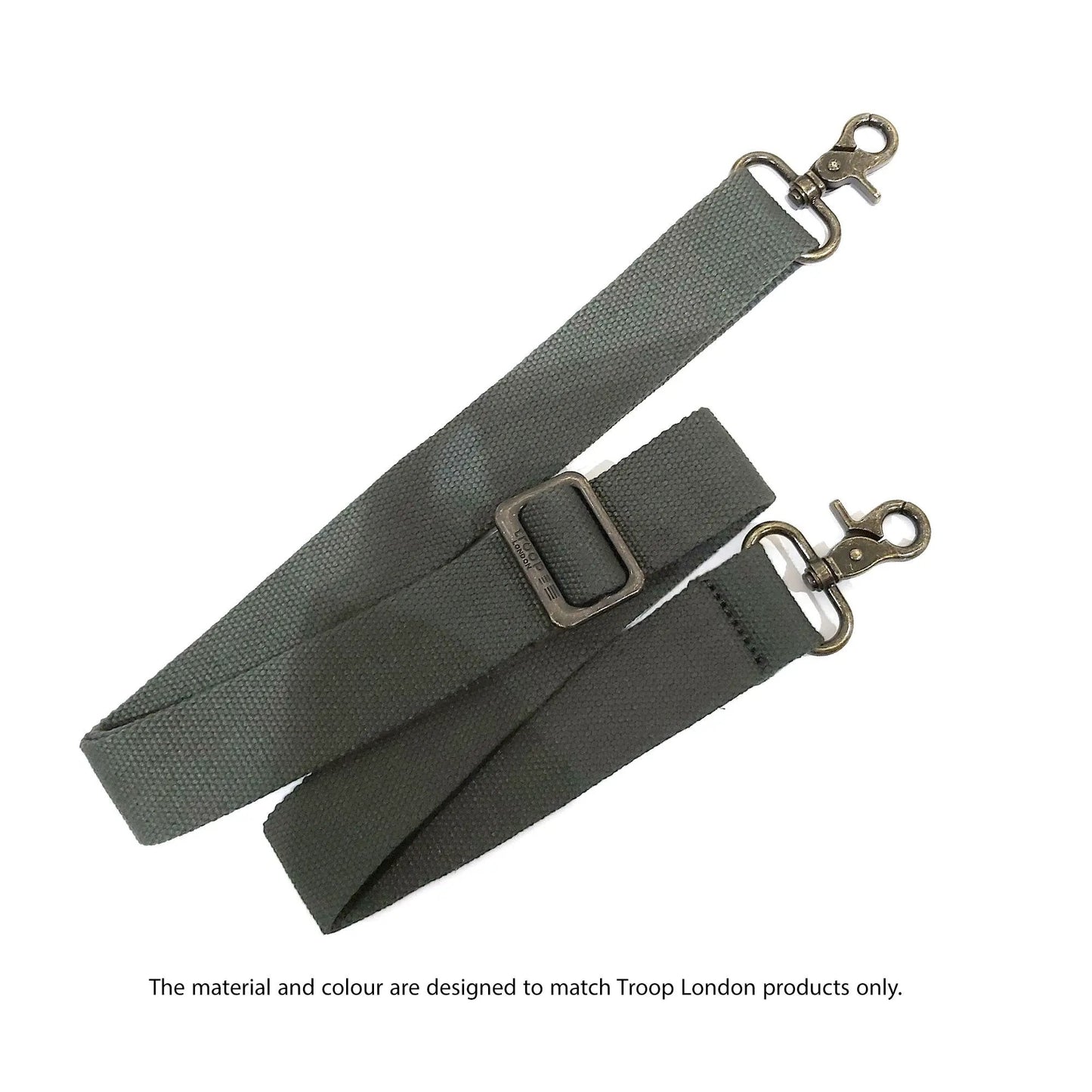 Detachable Adjustable Canvas Shoulder Strap by Troop London