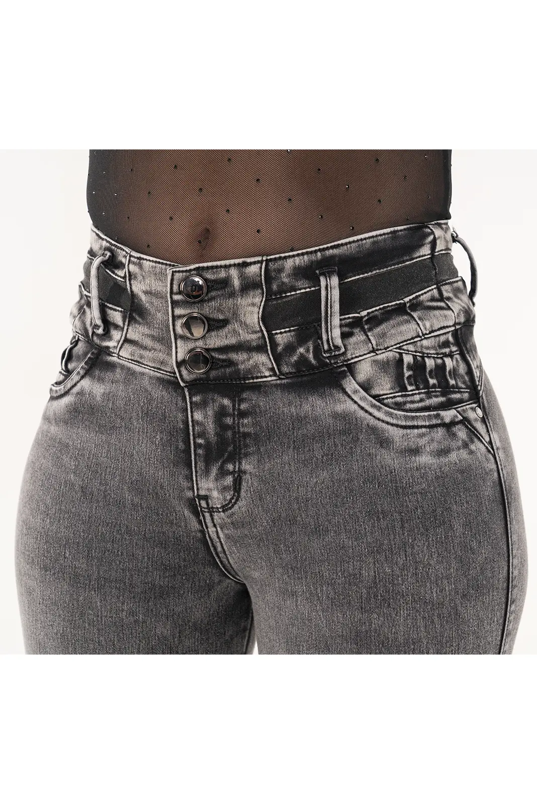 PUSH UP JEAN MHT12409 by Shape Up