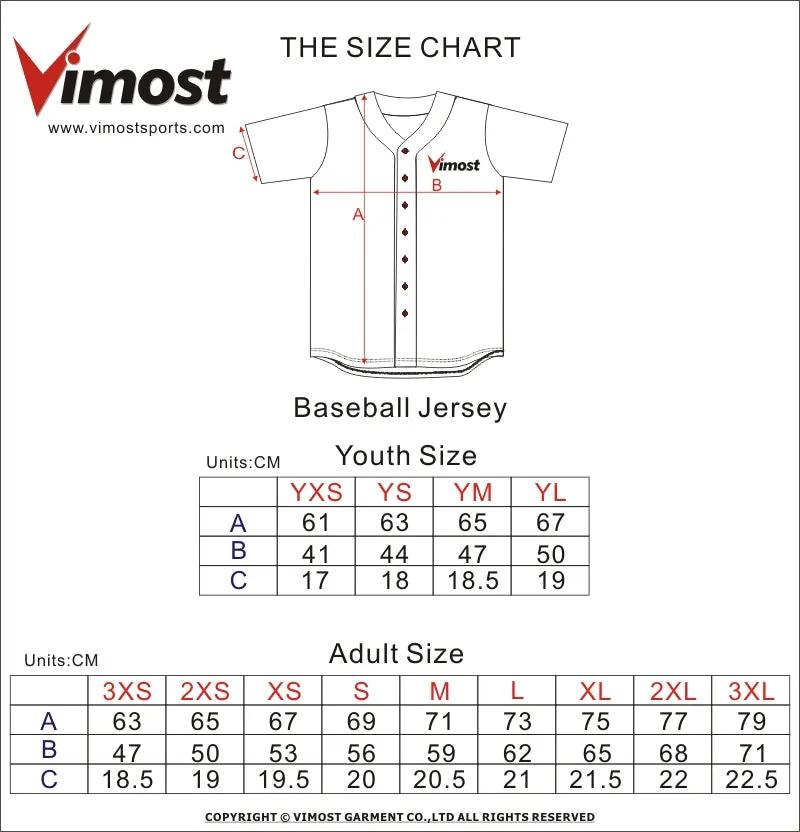 Custom Blue Red Stars Baseball Jersey by Vimost Sportswear