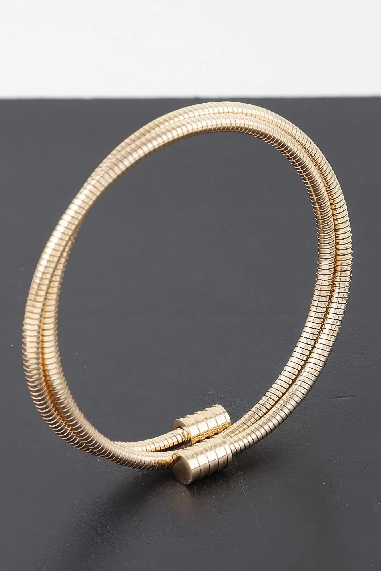 THE HIGHLINE Coil Wrapped Statement Bracelet: BYMANYC ® New York by BYMANYC ® New York