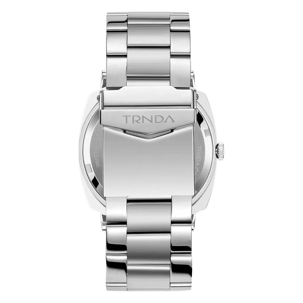 Trnda Men's Stainless Steel Watch, Blue Dial | Trnda-45mm by TRNDA