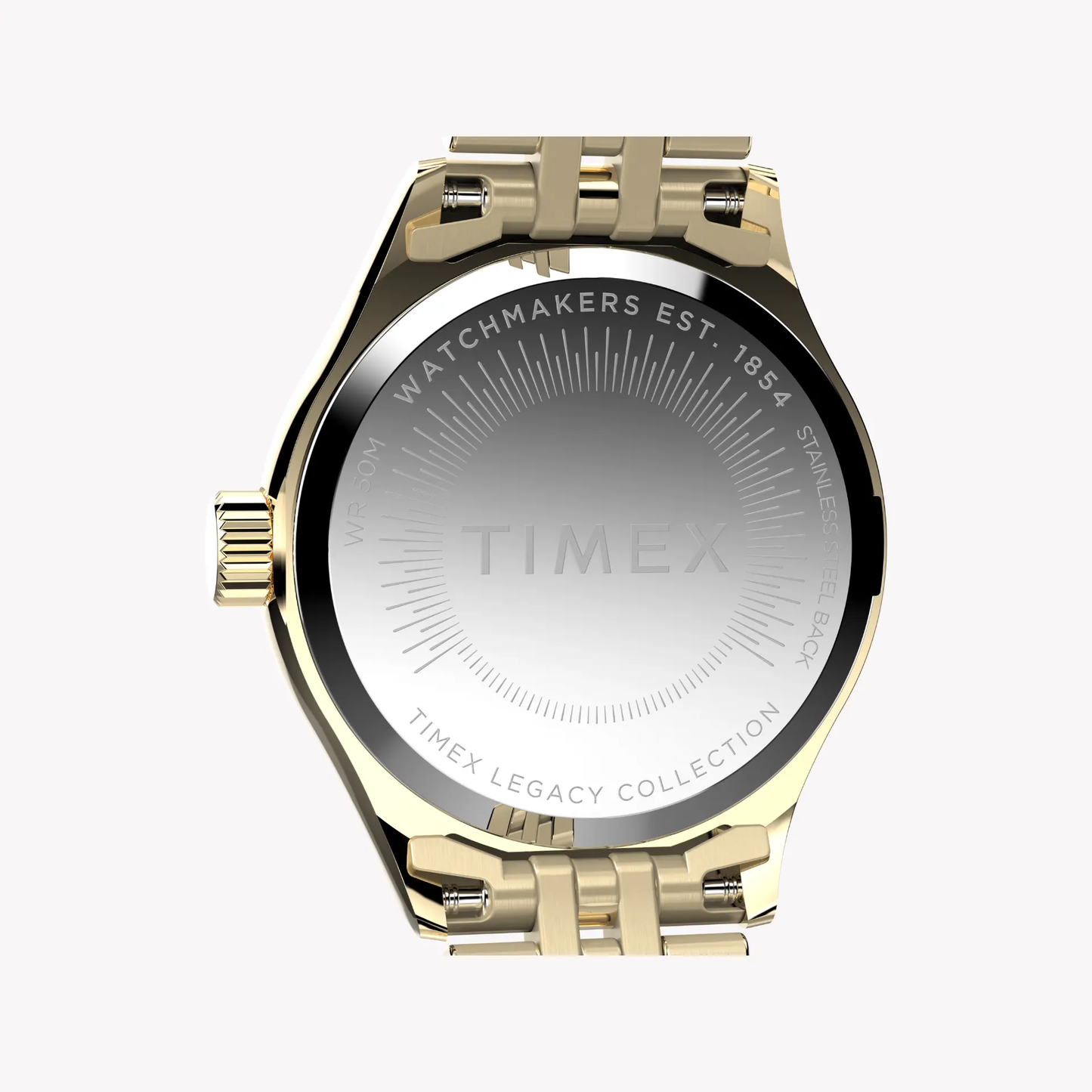 Timex Women's Gold-Tone Watch, Gold/Pink | Tw2w90800 by TIMEX