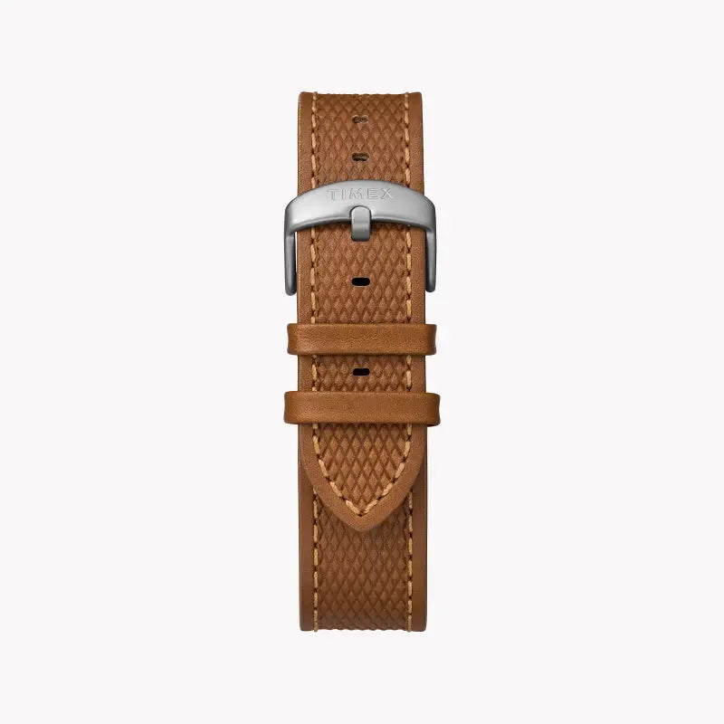 Timex Men's Tan Leather Watch, Blue Dial | Tw4b15000 by TIMEX