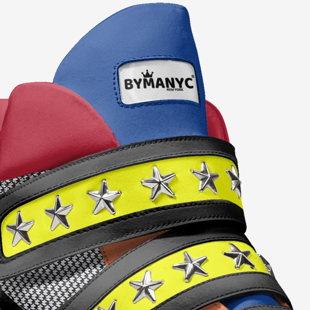 Unisex Limited Edition EAST VILLAGE MULTI High-Tops BYMANYC ® New York-3