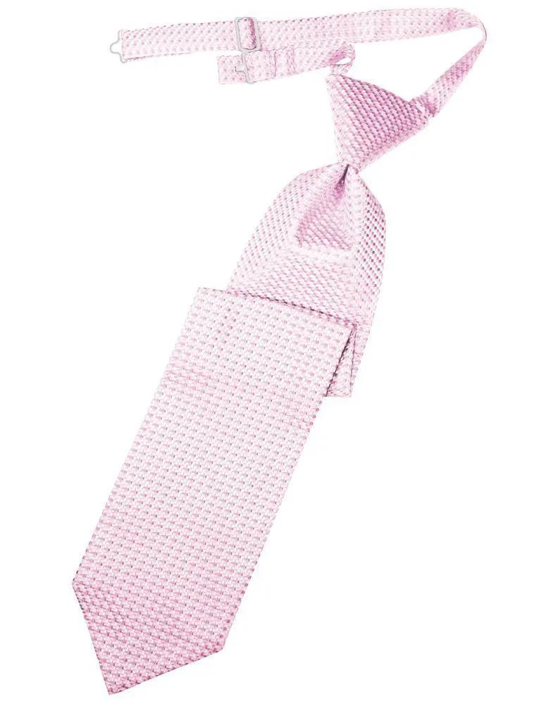 Necktie For Kids Venetian Pattern Diamond Grid Formal Attire by Tux-USA