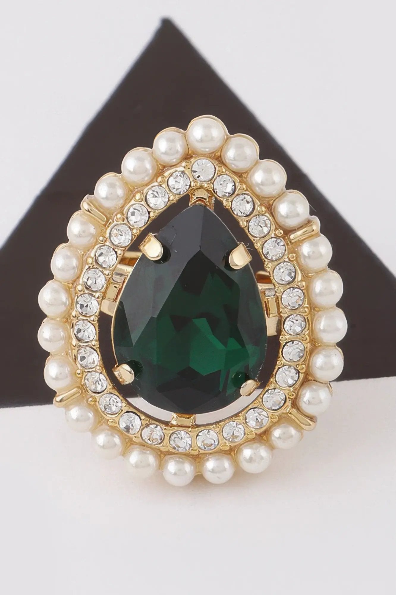 Women's Jeweled Rhinestone Ring BYMANYC ® New York CONTEMPORARY VIBRANT MODERN JEWELRY - New Collection by BYMANYC New York