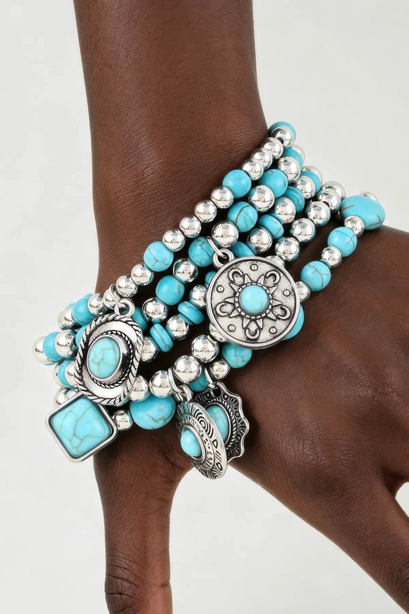 Women's Antique Summer Hat Beaded Bracelet BYMANYC ® New York CONTEMPORARY VIBRANT MODERN JEWELRY - New Collection by BYMANYC New York