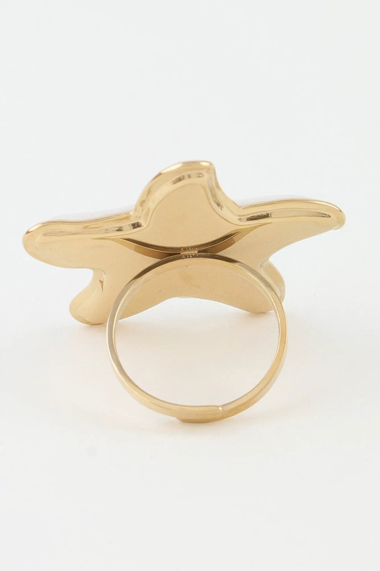 Women's Statement Ring Swimming Star BYMANYC ® New York CELESTIAL CELEBRATION SCULPTURAL BAND - New Collection by BYMANYC New York