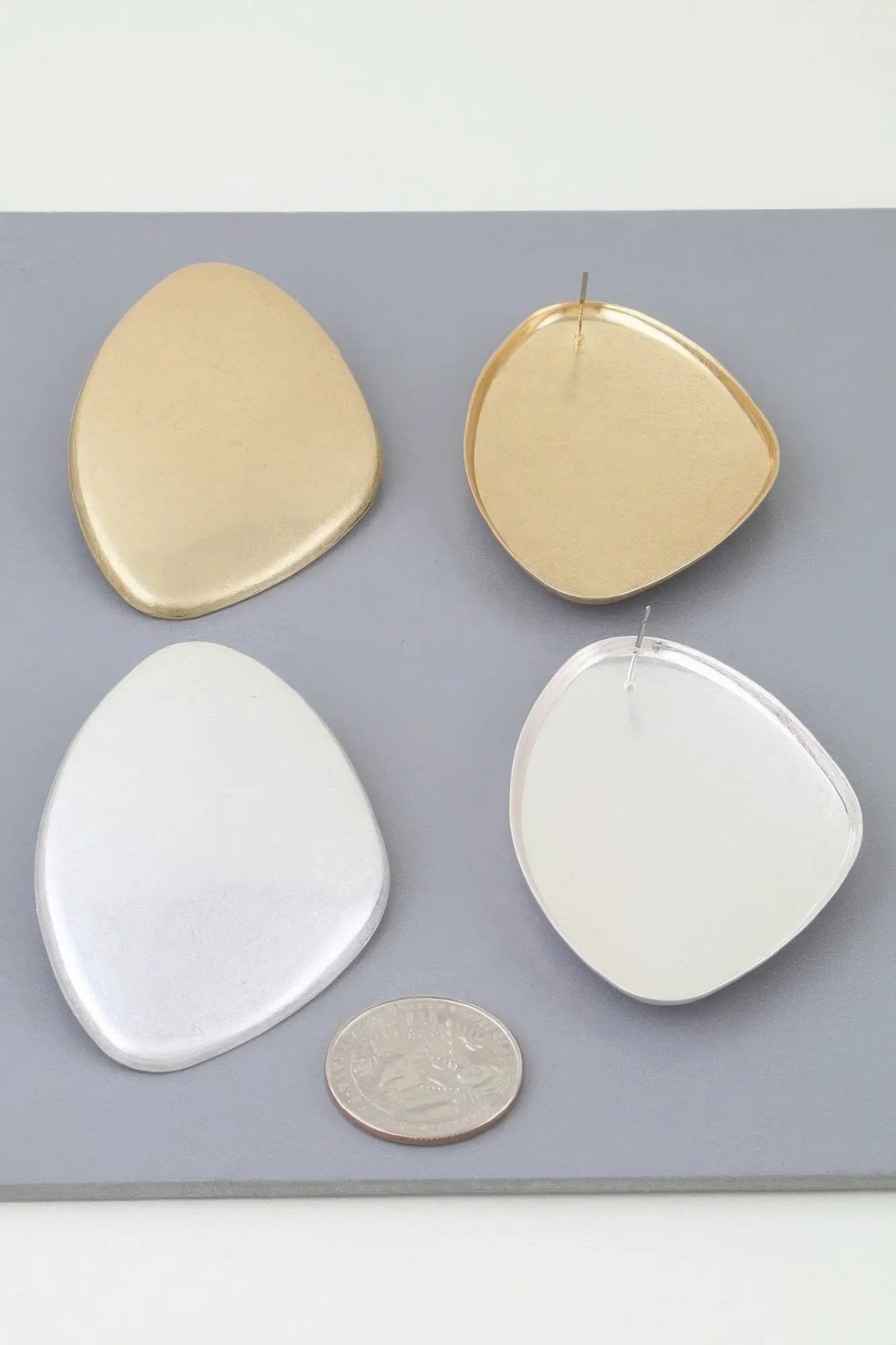 Women's Earrings Drops BYMANYC ® New York SOHO MATTE TEARDROP - New Collection by BYMANYC New York
