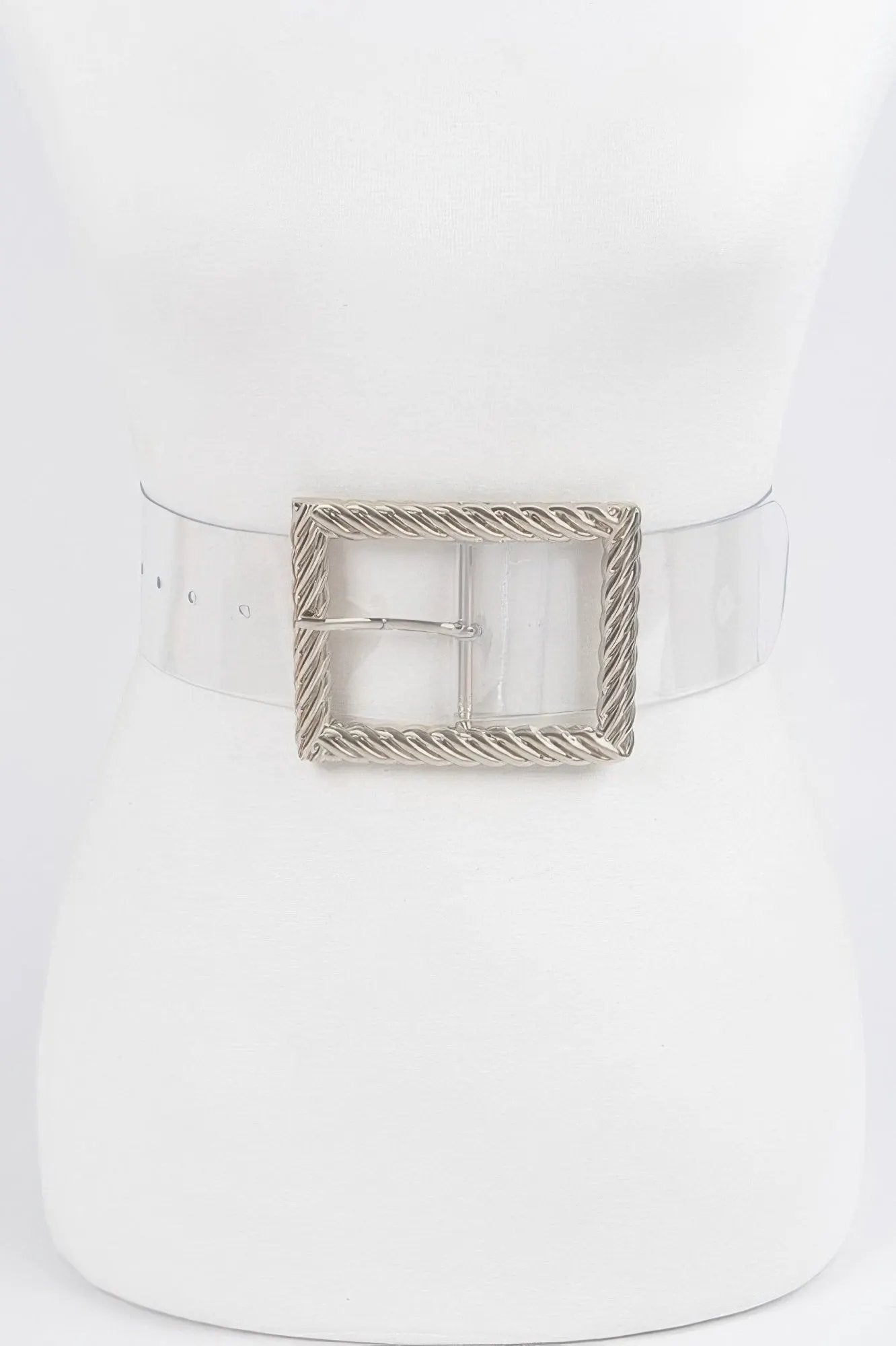 WOMEN'S BELT • HIGHLINE Fashion Chic Clear BYMANYC ® New York by BYMANYC ® New York