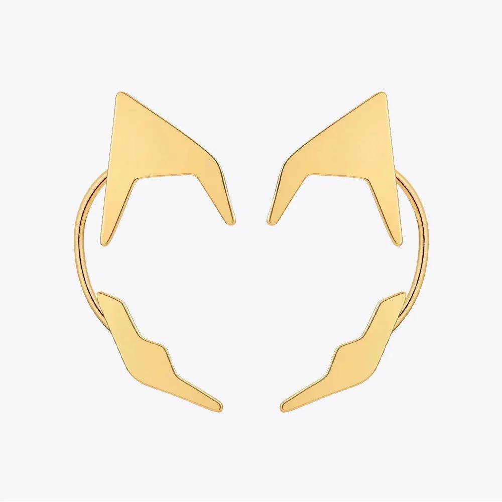 WOMEN'S EARRINGS Gold Color CHELSEA - BYMANYC ® New York by BYMANYC ® New York