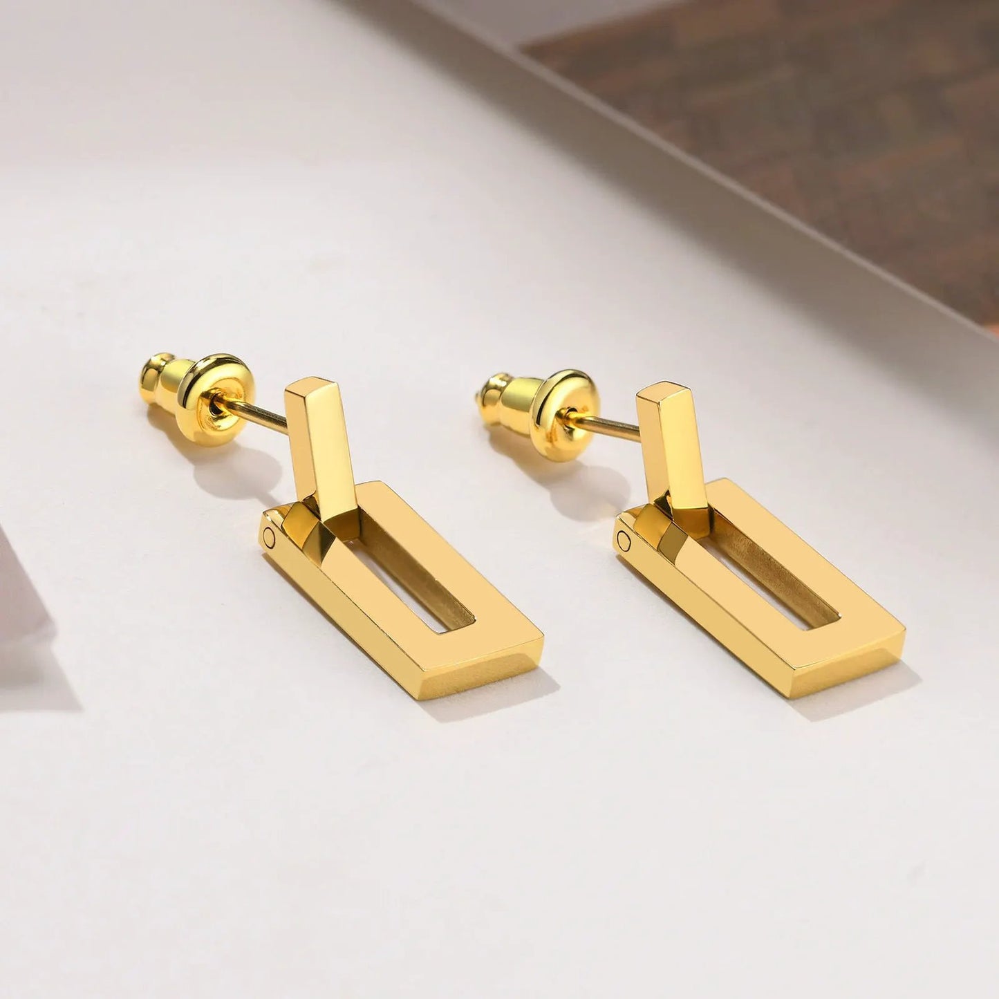 WOMEN'S EARRINGS Gold Color HUDSON - BYMANYC ® New York by BYMANYC ® New York