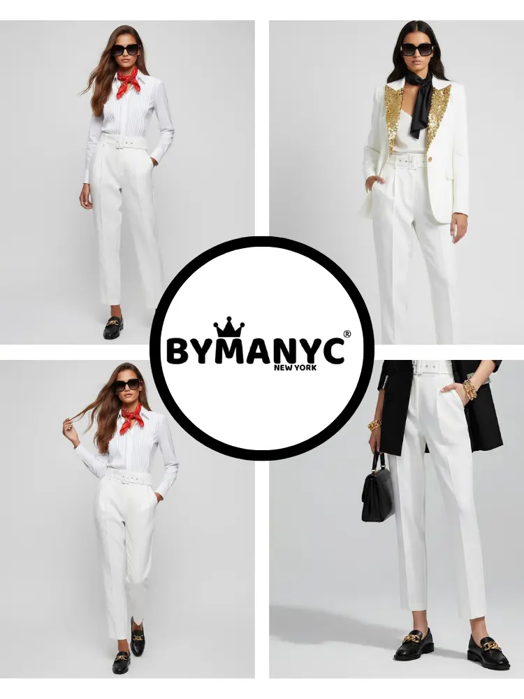 Women's Trousers Upper East Side NYFW New Colecction BYMANYC ® New York by BYMANYC ® New York