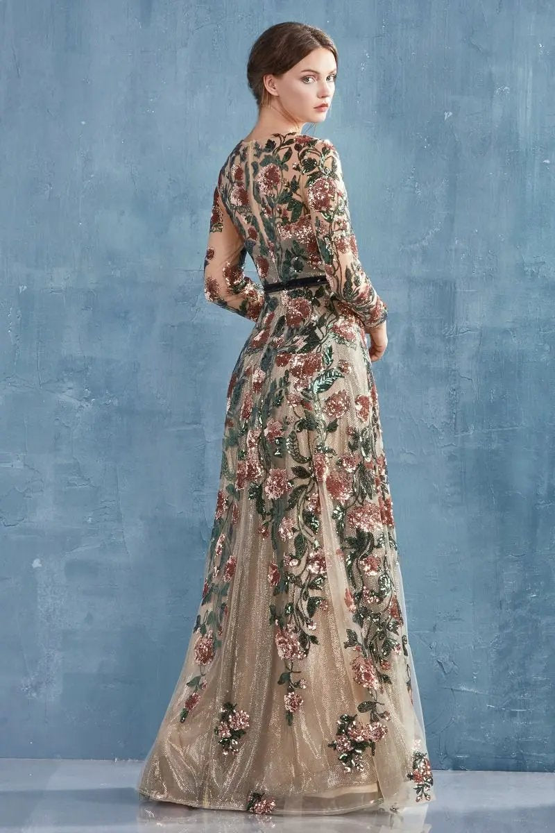Savannah Sequine Gown by Tux-USA