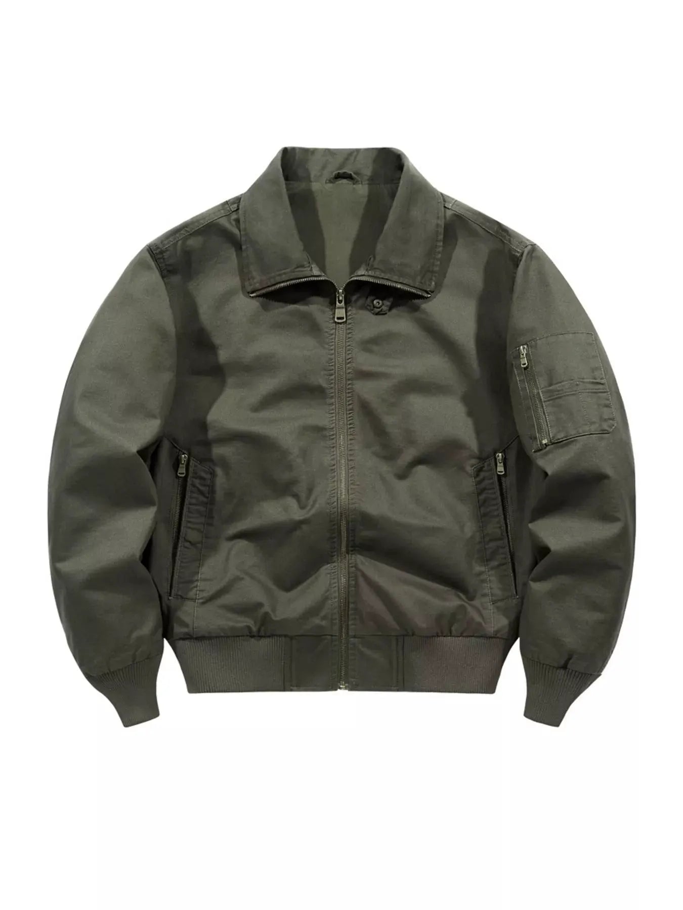 Men's Casual Lightweight Zip Up Jacket by Partner Label