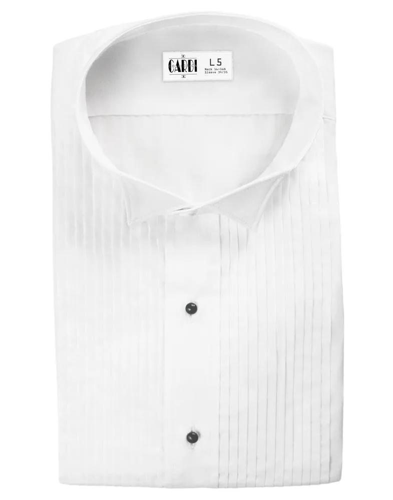 "Aldo" Kids White Wingtip Tuxedo Shirt by Tux-USA