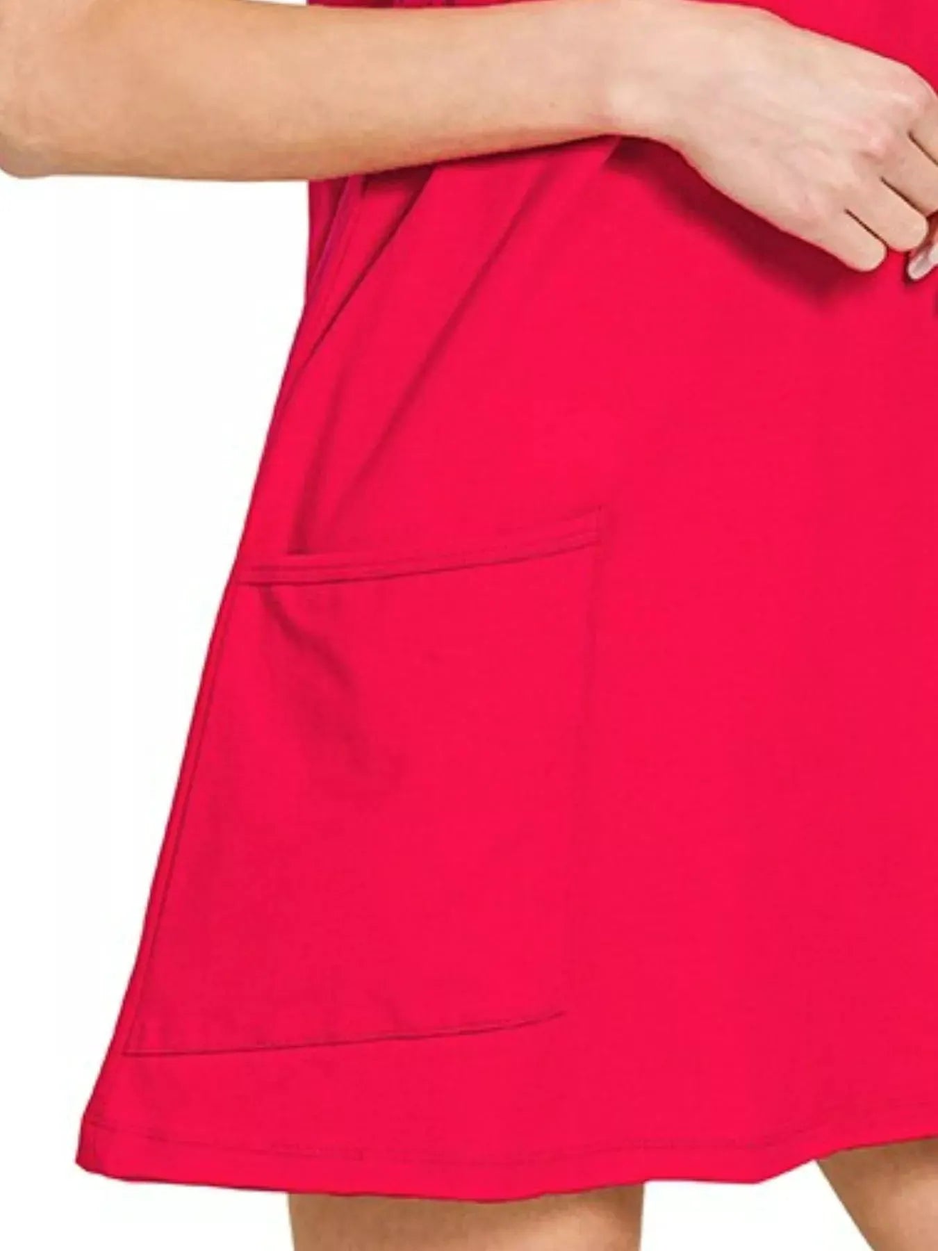 Zenana Cami Mini Dress with Built-in Romper Liner by Zenana
