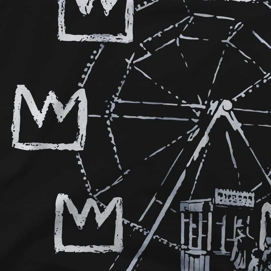 Banksy Ferris Wheel artwork t-shirt by Art-O-Rama Shop