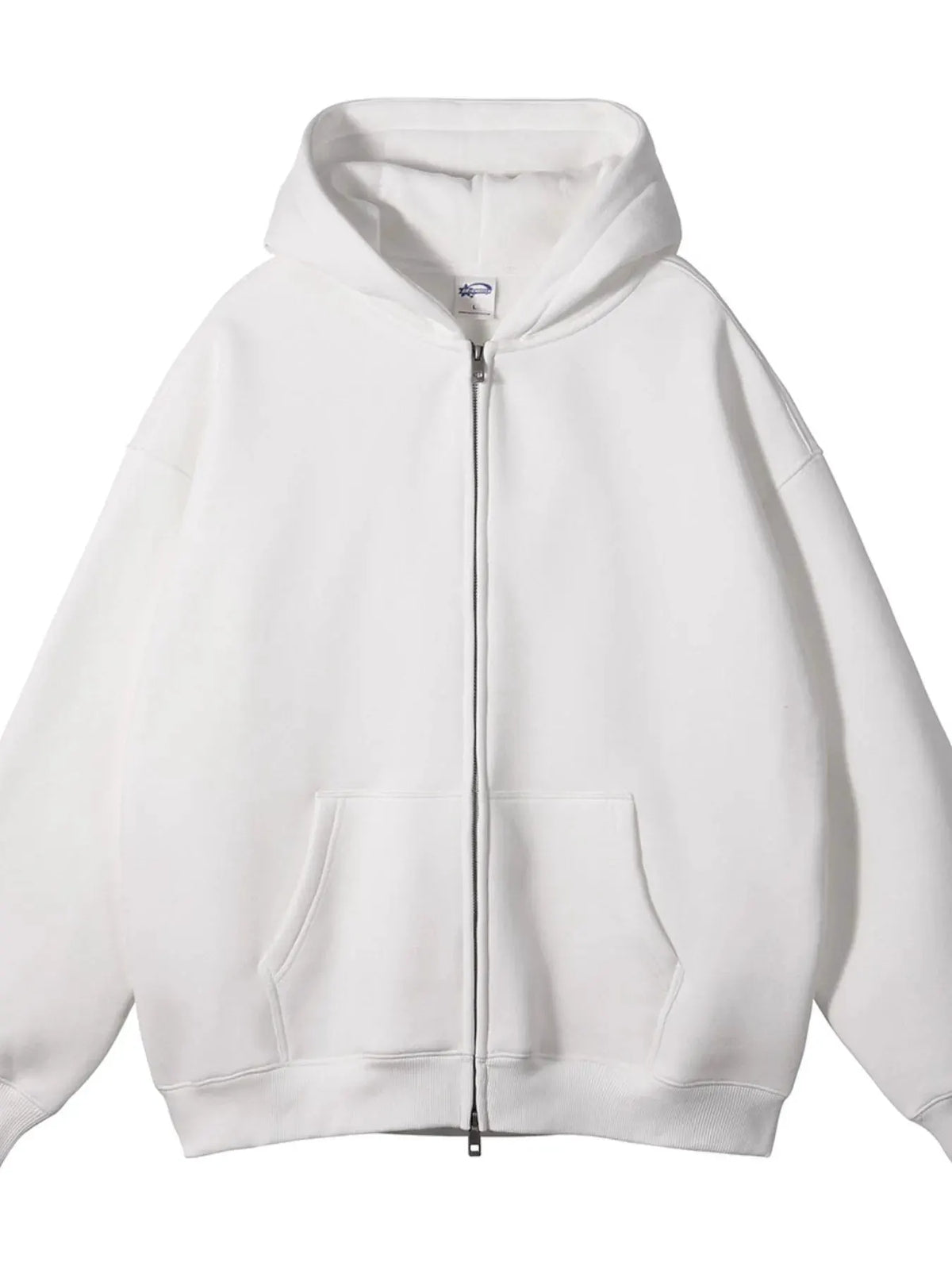 Men's Zip-Up Fleece Hoodie by Partner Label