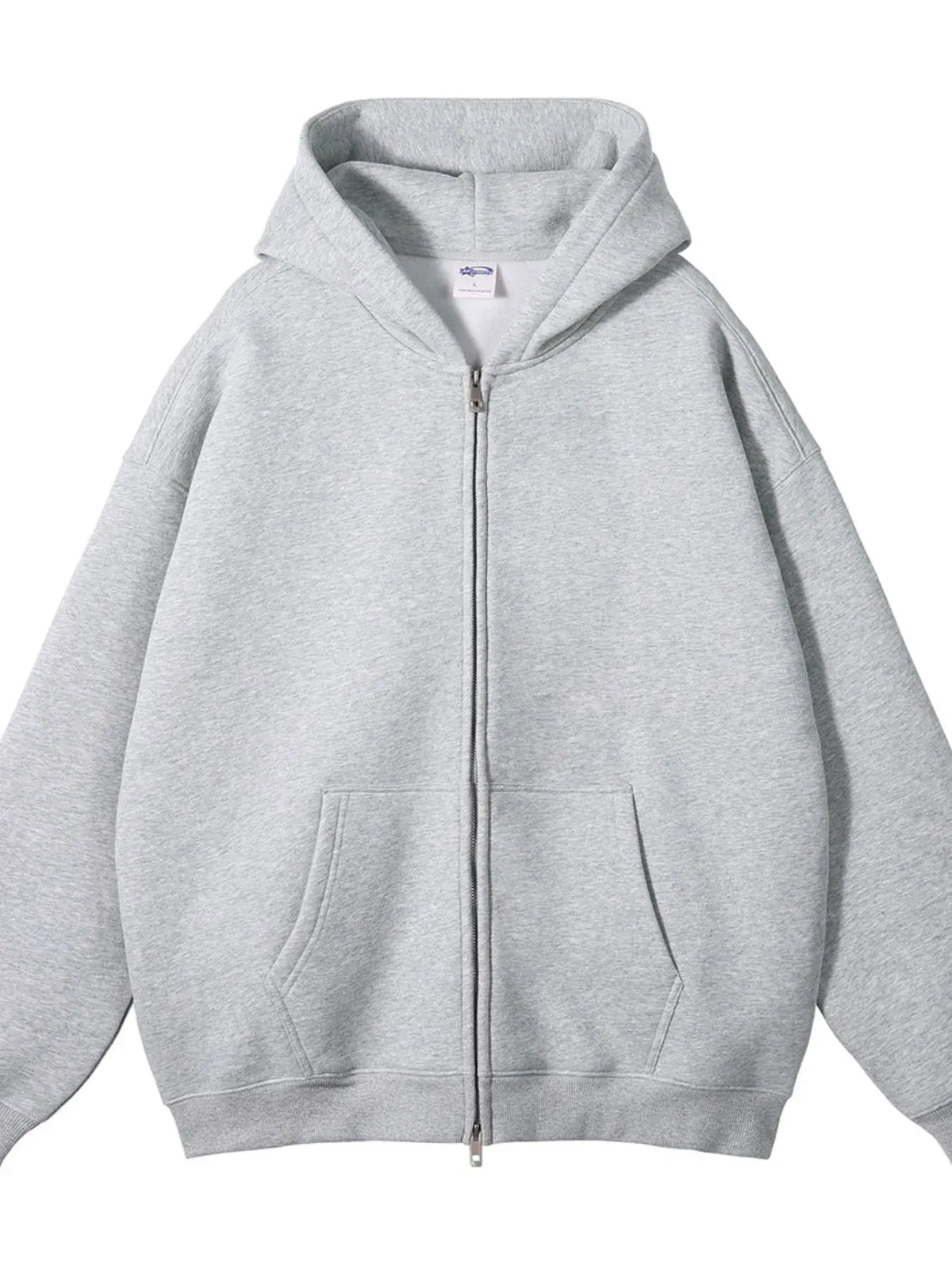 Men's Zip-Up Fleece Hoodie by Partner Label