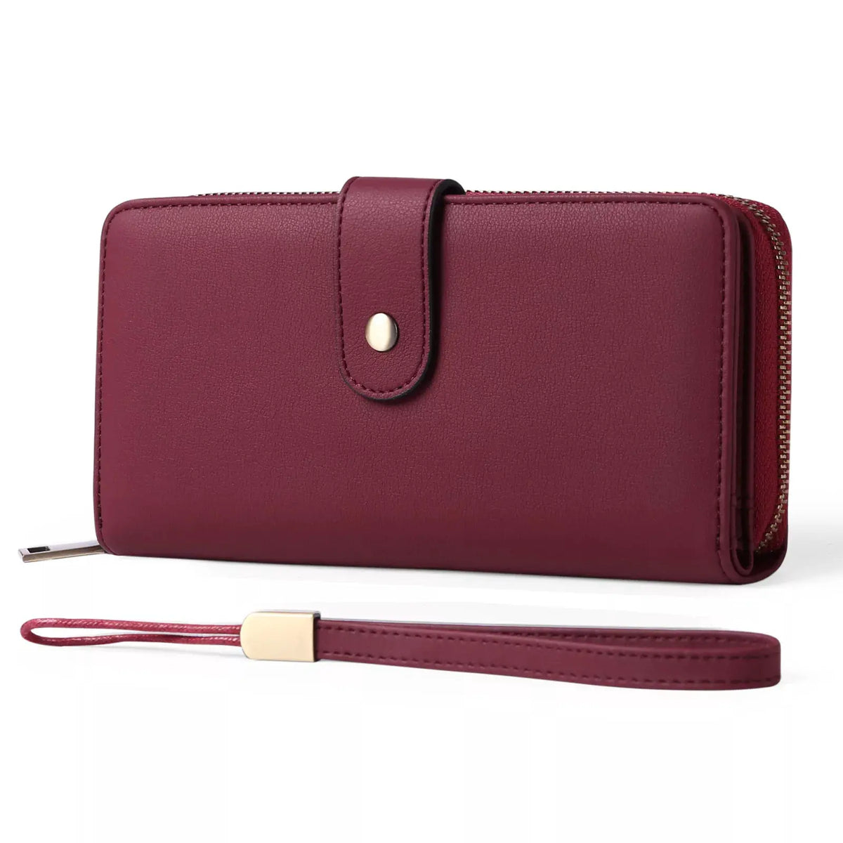 PU Leather Long Wallet by Partner Label