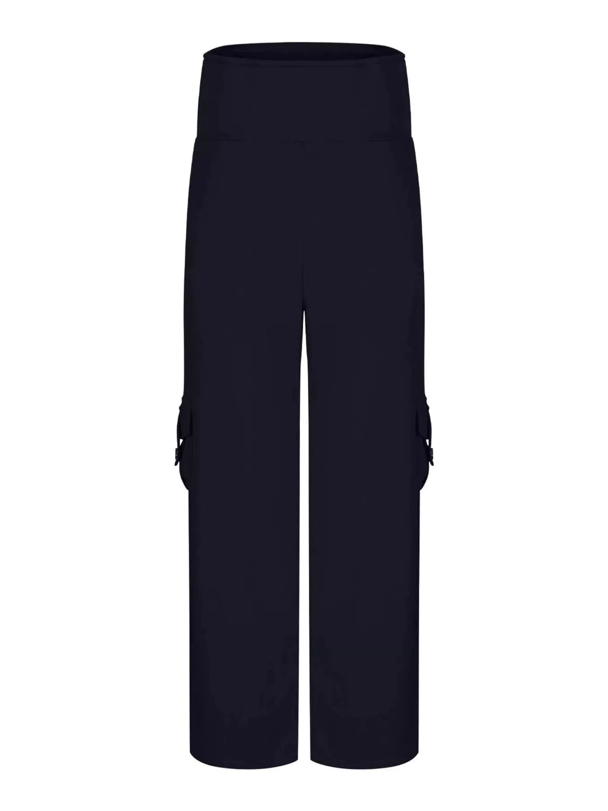 High-Waisted Yoga Pants with Pockets by Partner Label