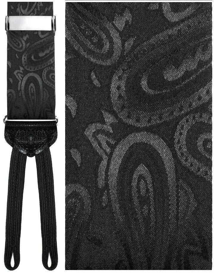 "Calabria" Paisley Suspenders 1.5"Width by Tux-USA