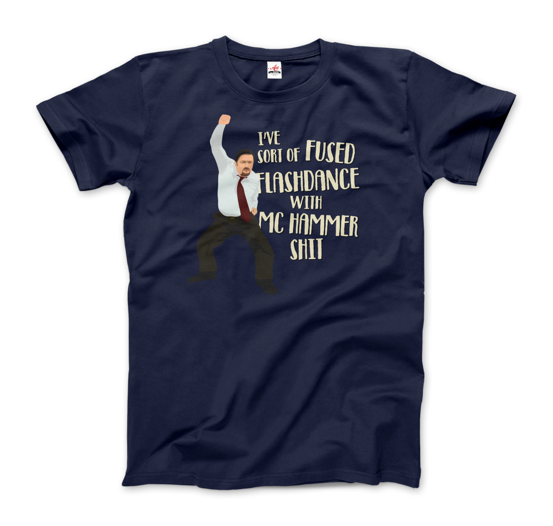 David Brent Classic Dance, from the Office UK t-shirt by Art-O-Rama Shop