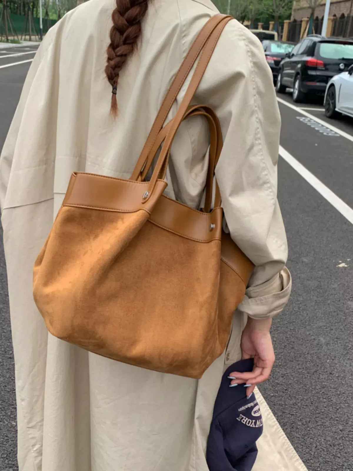 Lightweight Classic Color Tote Bag by Partner Label