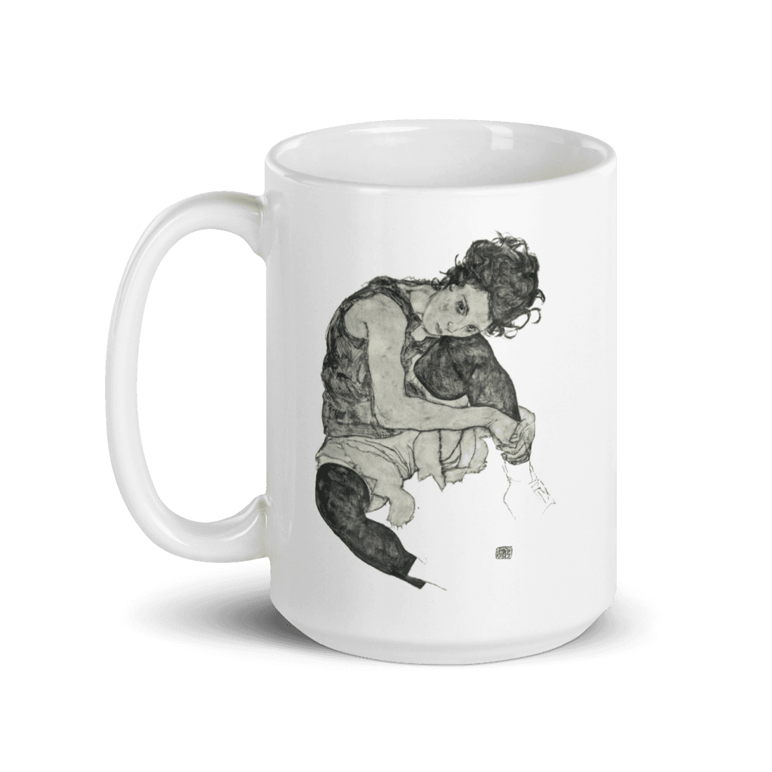 Egon Schiele Zeichnungen I (Drawings 1) 1917 Art Mug by Art-O-Rama Shop