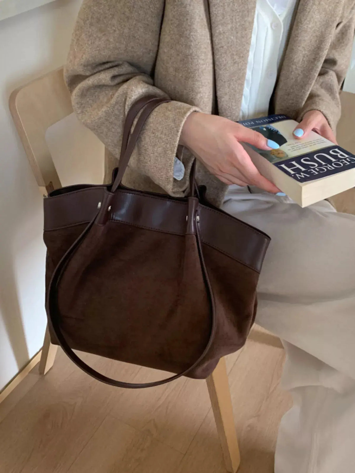 Lightweight Classic Color Tote Bag by Partner Label
