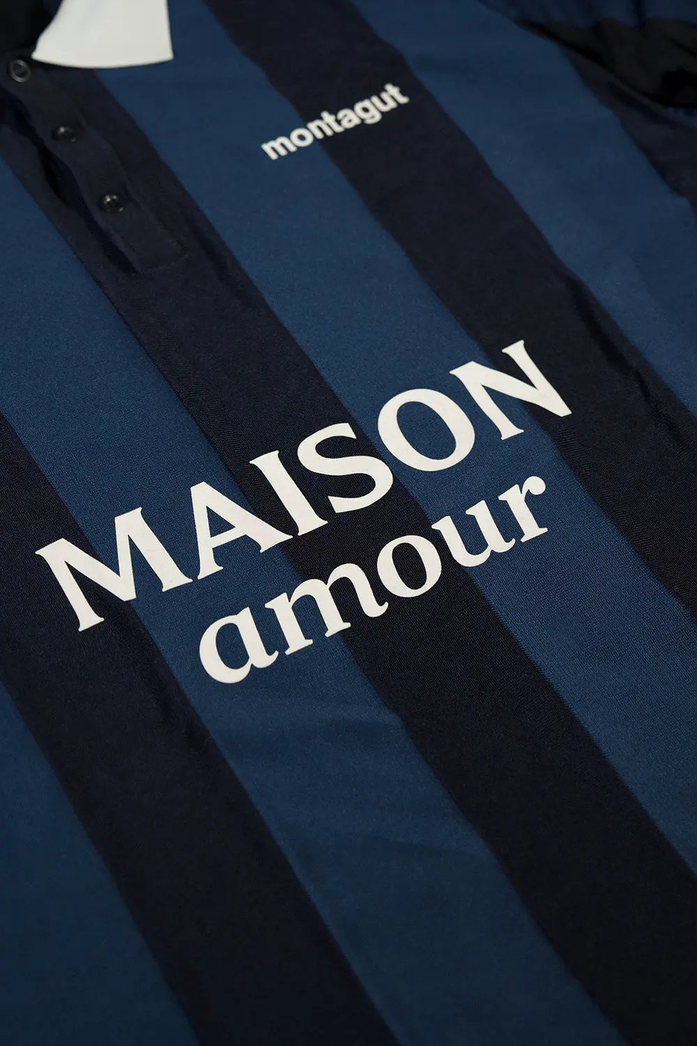 hideout x Maison Montagut Chicago Fil Lumière® Soccer Polo by Hideout X Maison Montagut
