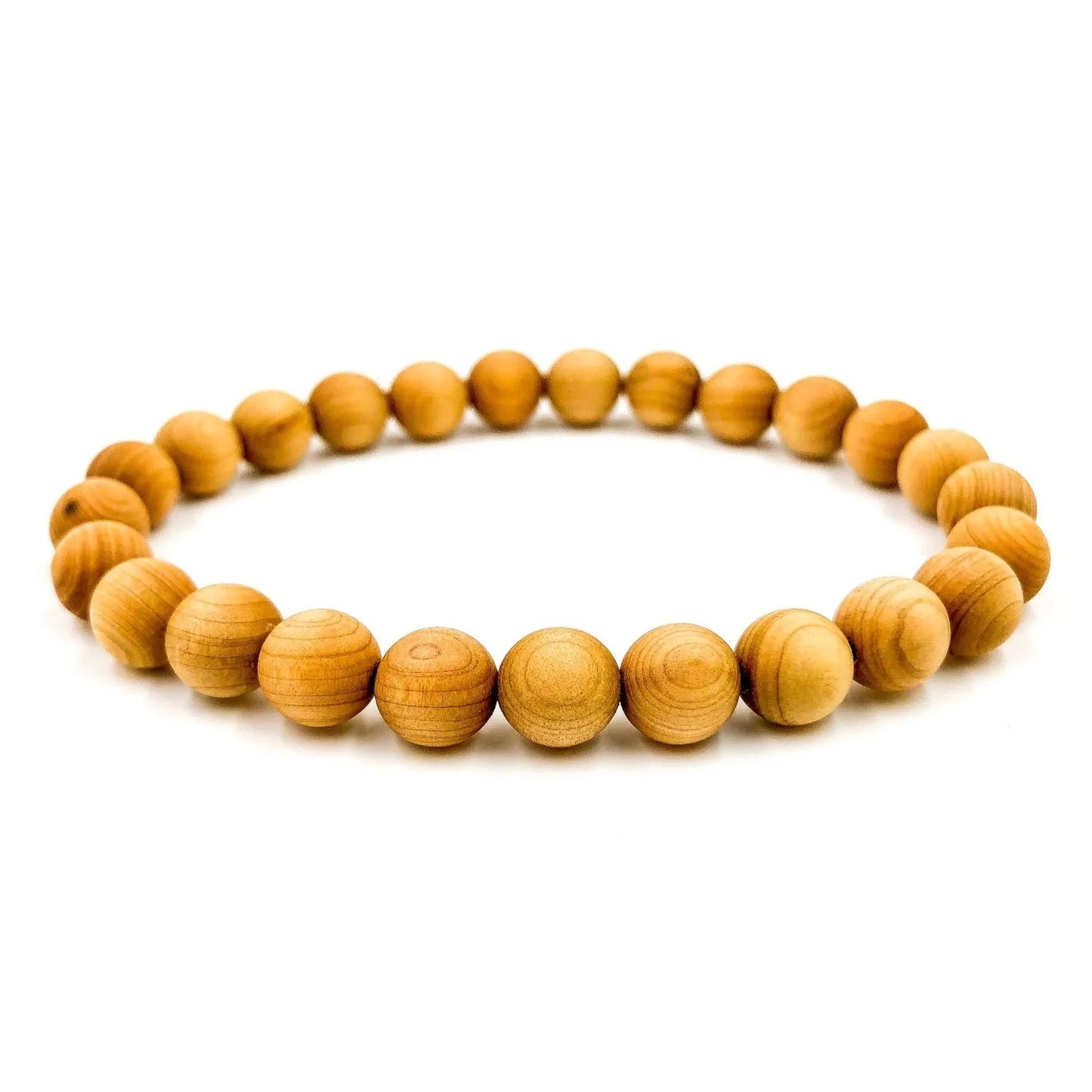 Union - Cedar Wood Mala Beaded Bracelet by Everwood Original