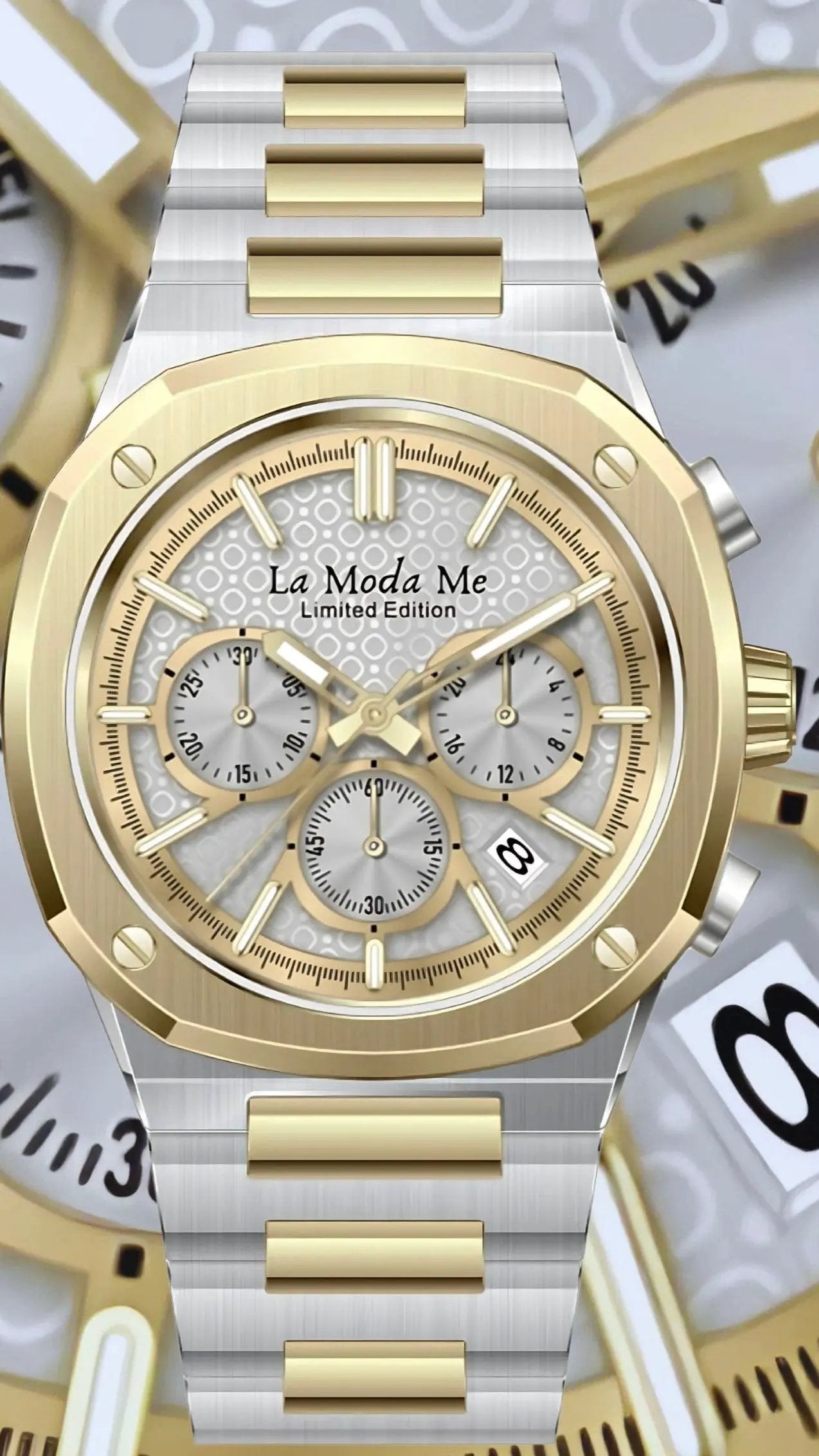Kings' Dawn Crown VS Watch - Royal Luxury Timepiece by La Moda Me