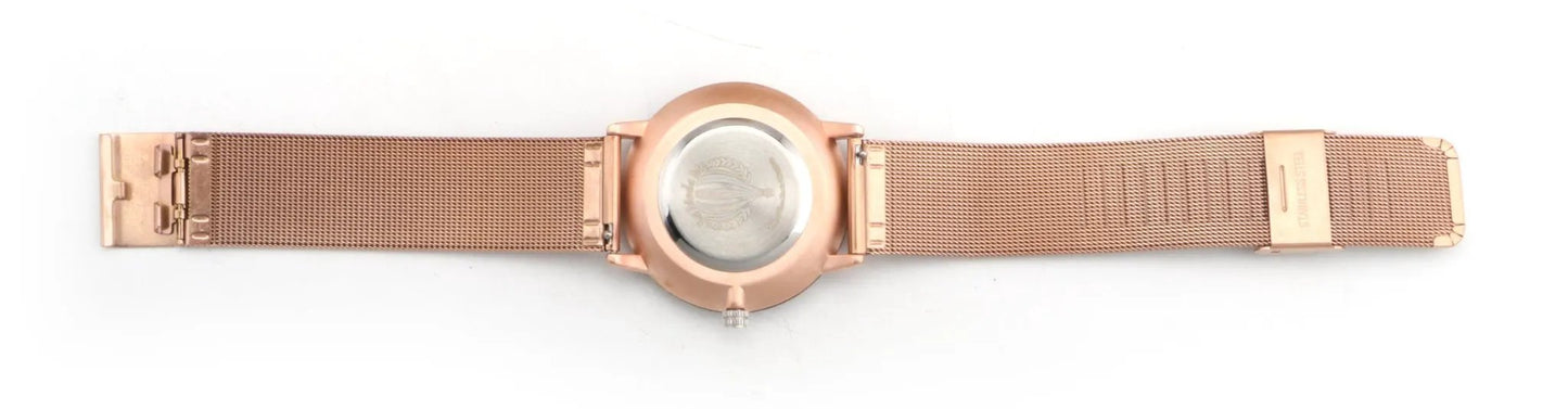 Watch Aurora Rose - Eco-Friendly Rosegold & Walnut Luxury Timepiece by La Moda Me
