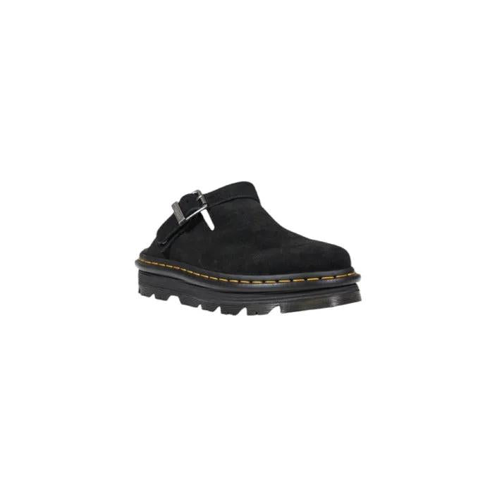Dr. Martens Women's Zebzag Black Suede Mules