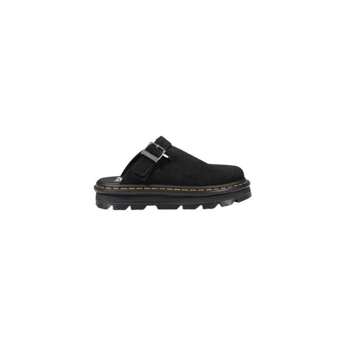 Dr. Martens Women's Zebzag Black Suede Mules