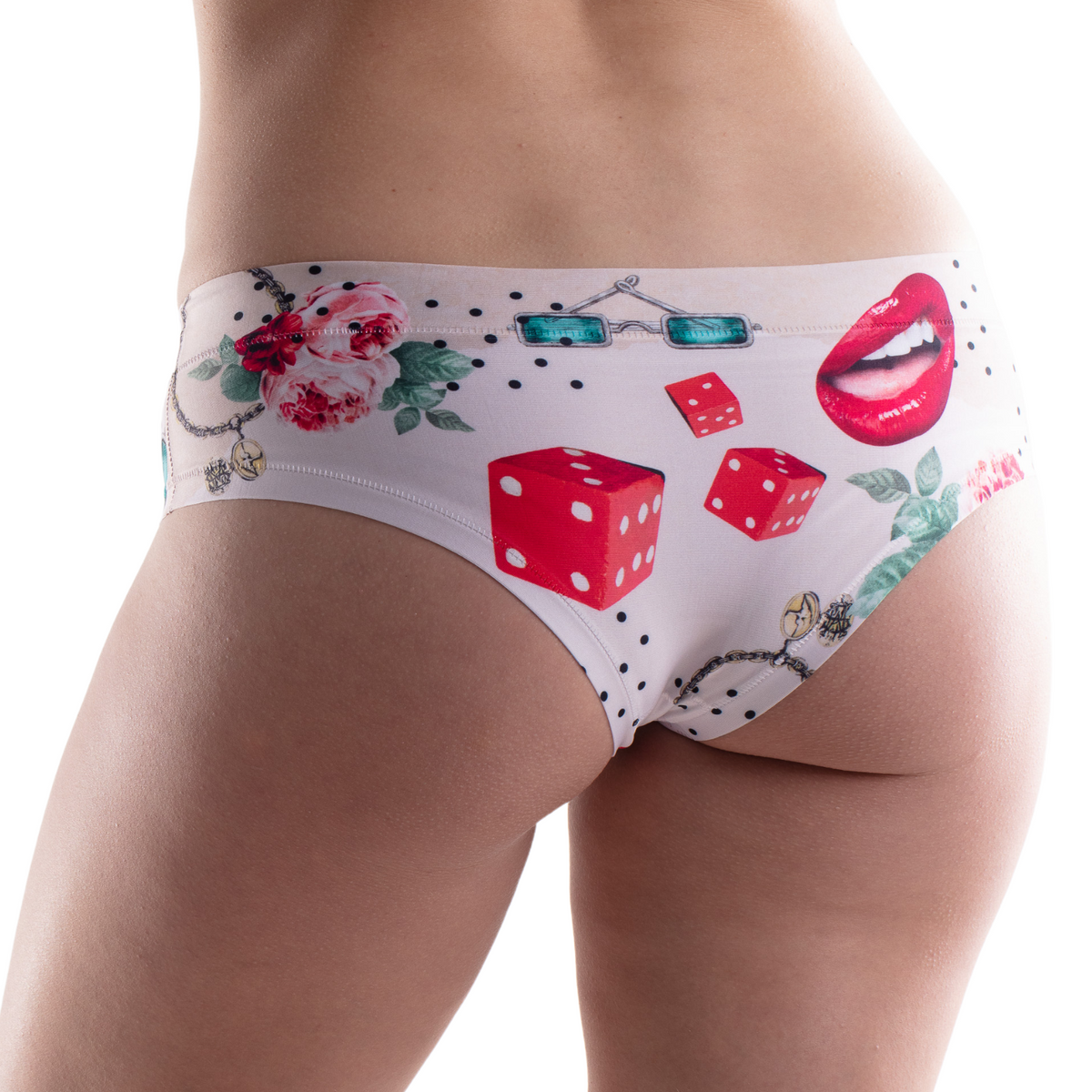 Memème Women’s Ultra-Comfortable ART - Game - Panties | Breathable Cotton Crotch, Stretchy Fit, No Elastic Bands by Mememe