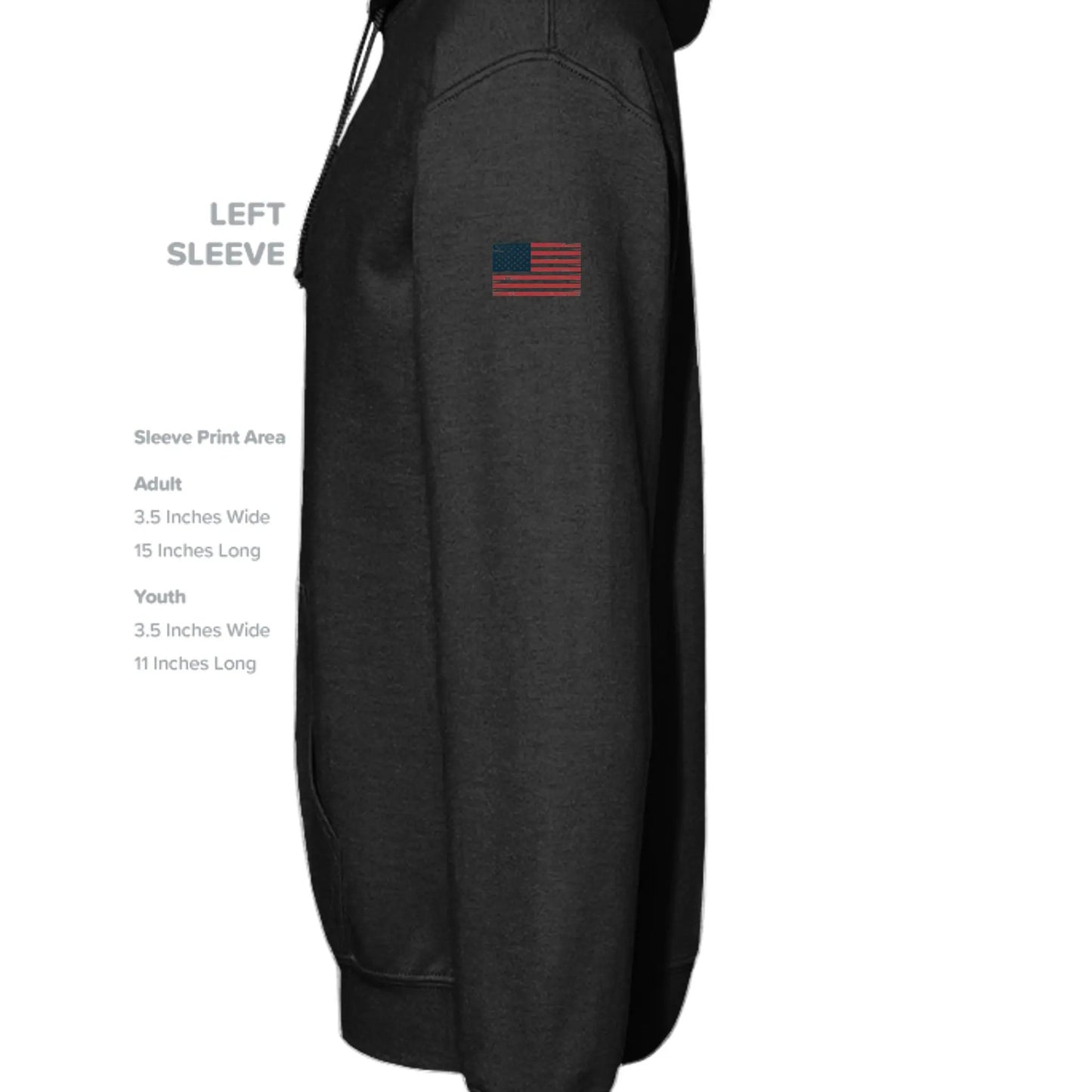 In God We Trust Hoodie by Inland Leather Co