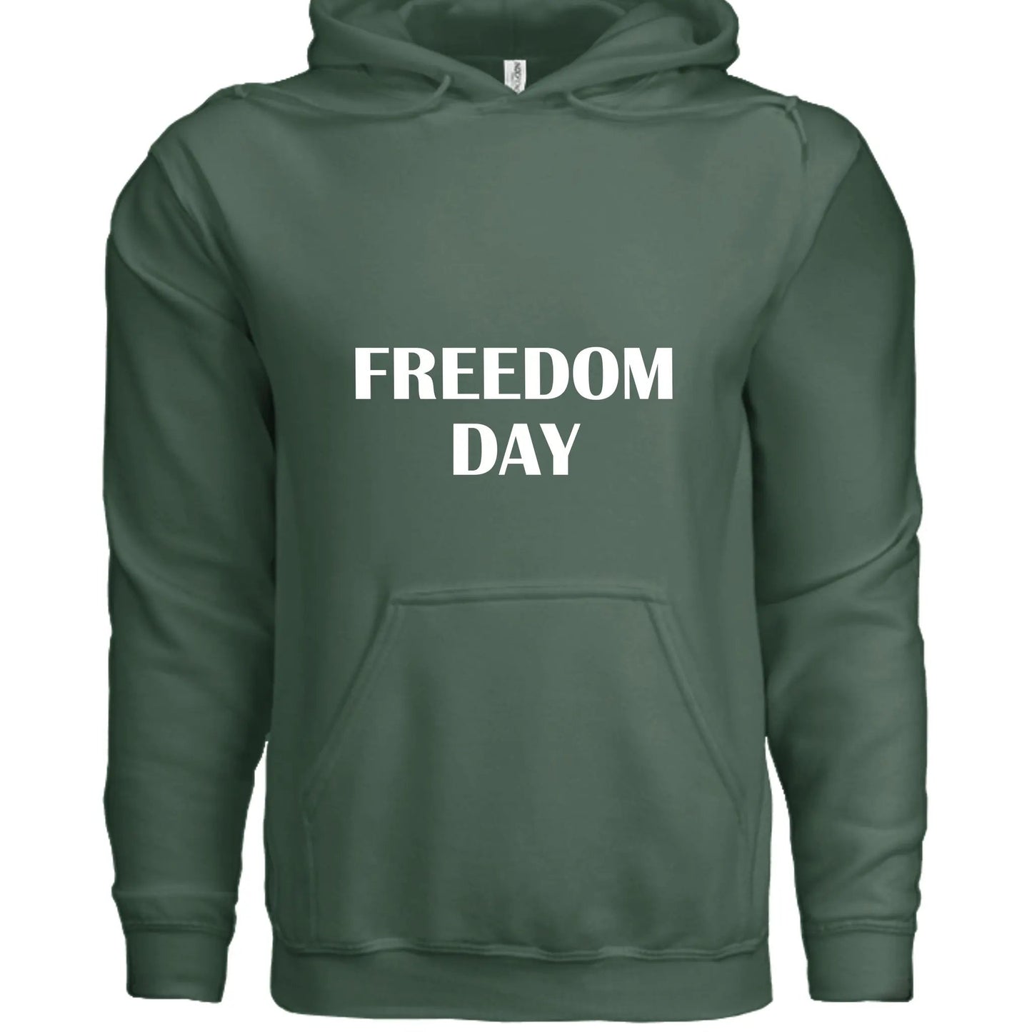 Hooded Sweatshirt For Mens Juneteenth - Freedom Day by Inland Leather Co