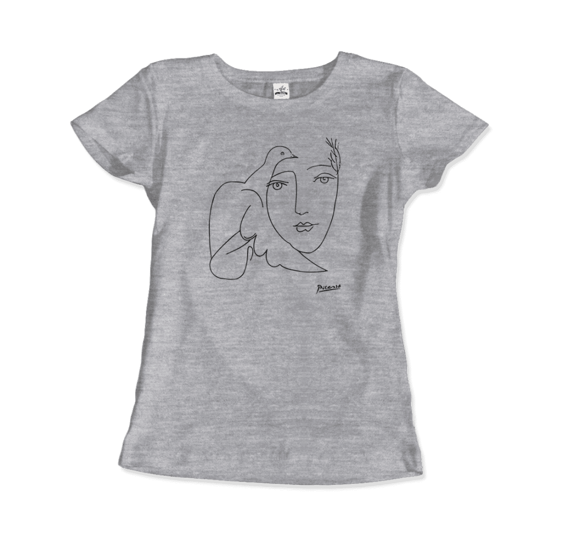 Pablo Picasso Peace (Dove and Face) artwork t-shirt-6
