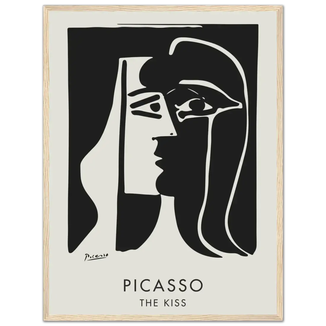 Pablo Picasso the Kiss artwork poster-10
